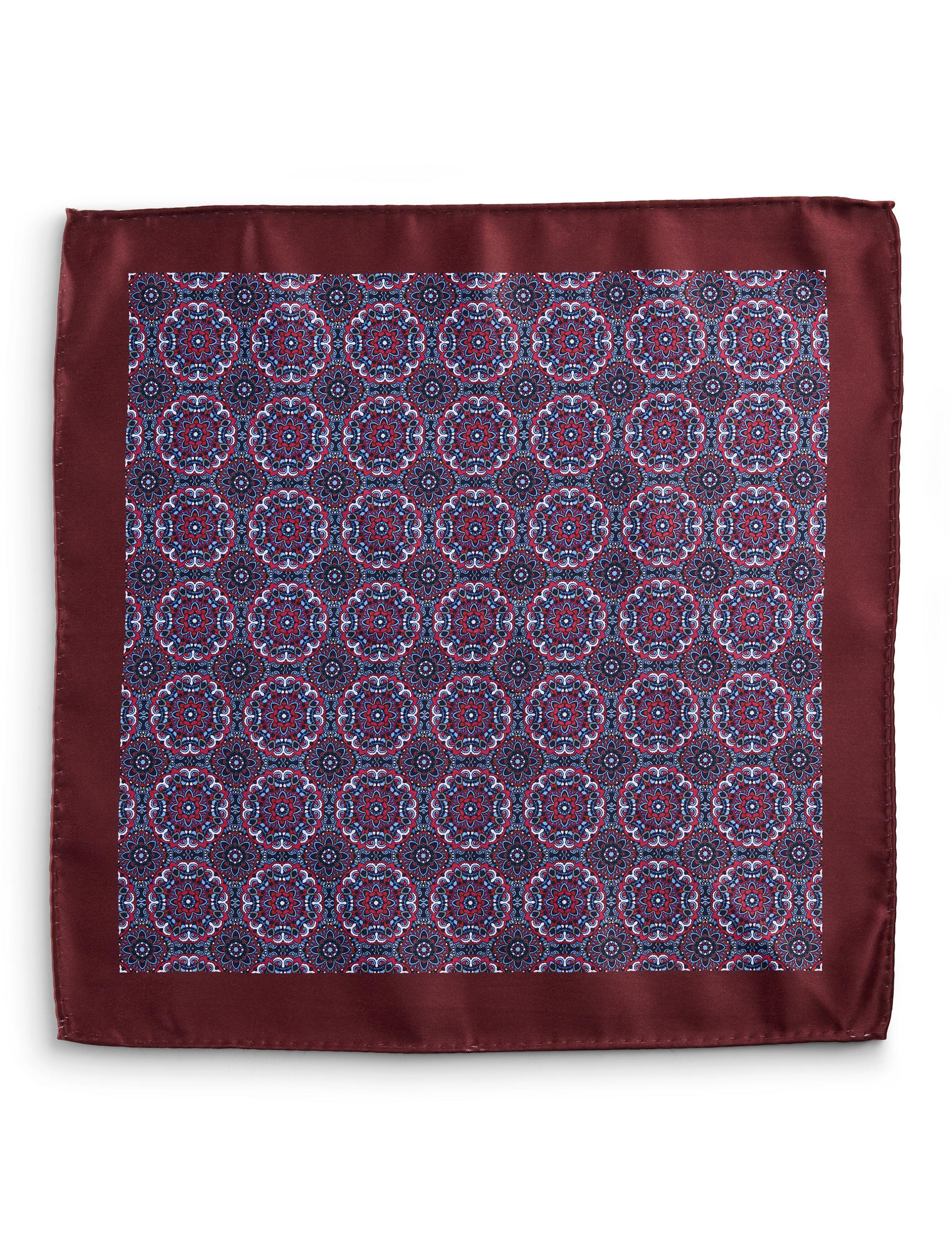 Autumn Medallion Pocket Square