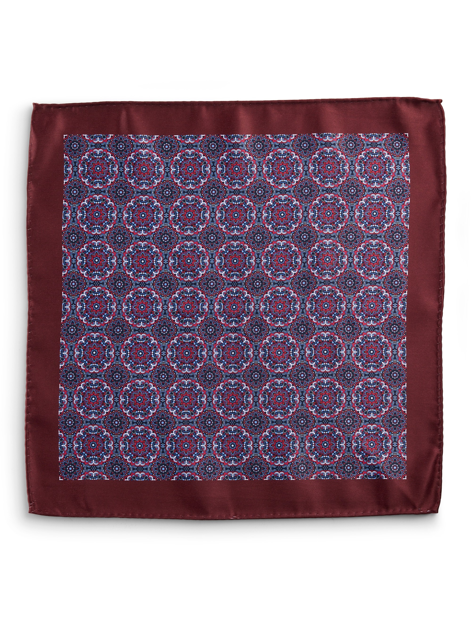 Autumn Medallion Pocket Square - thumbnail 2