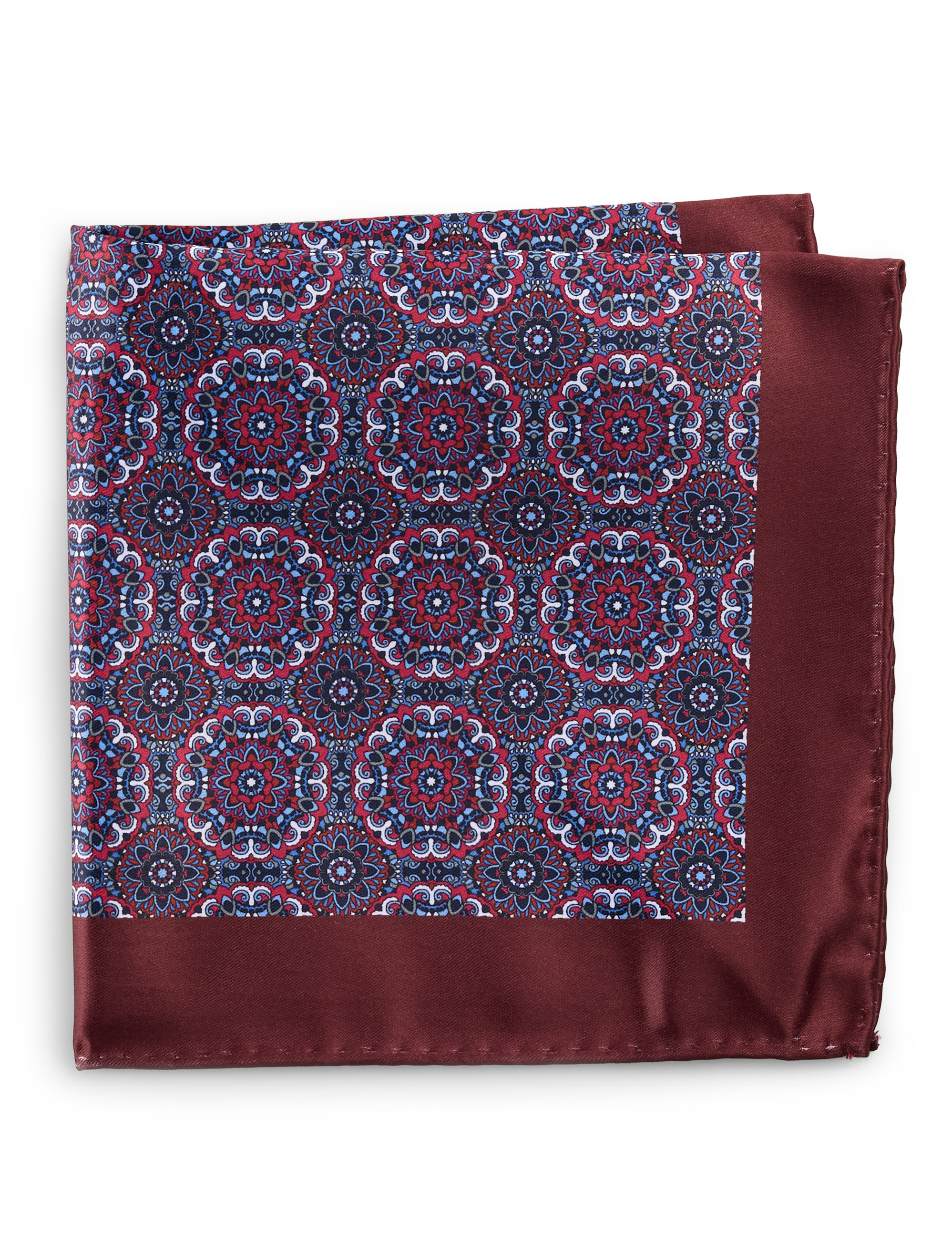 Autumn Medallion Pocket Square