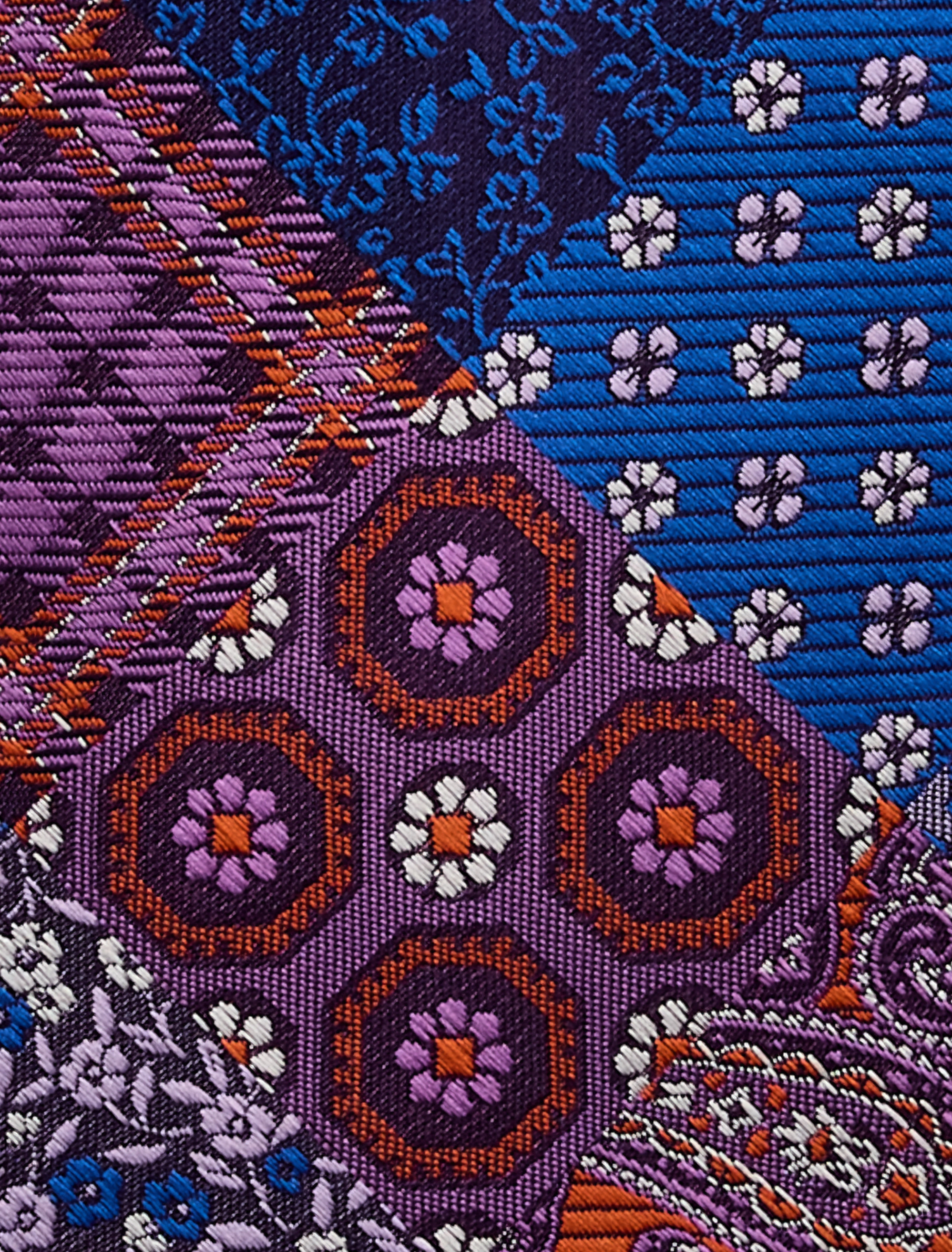 Abstract Patchwork Tie
