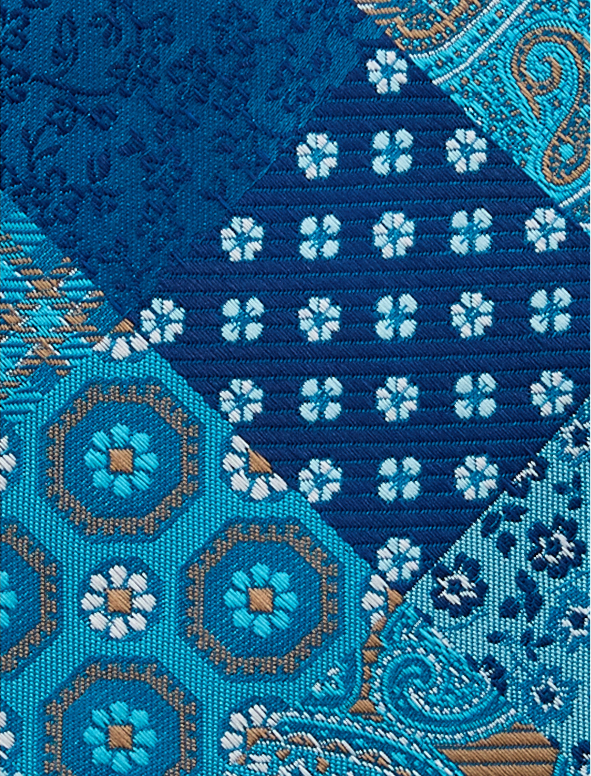 Abstract Patchwork Tie - thumbnail 2