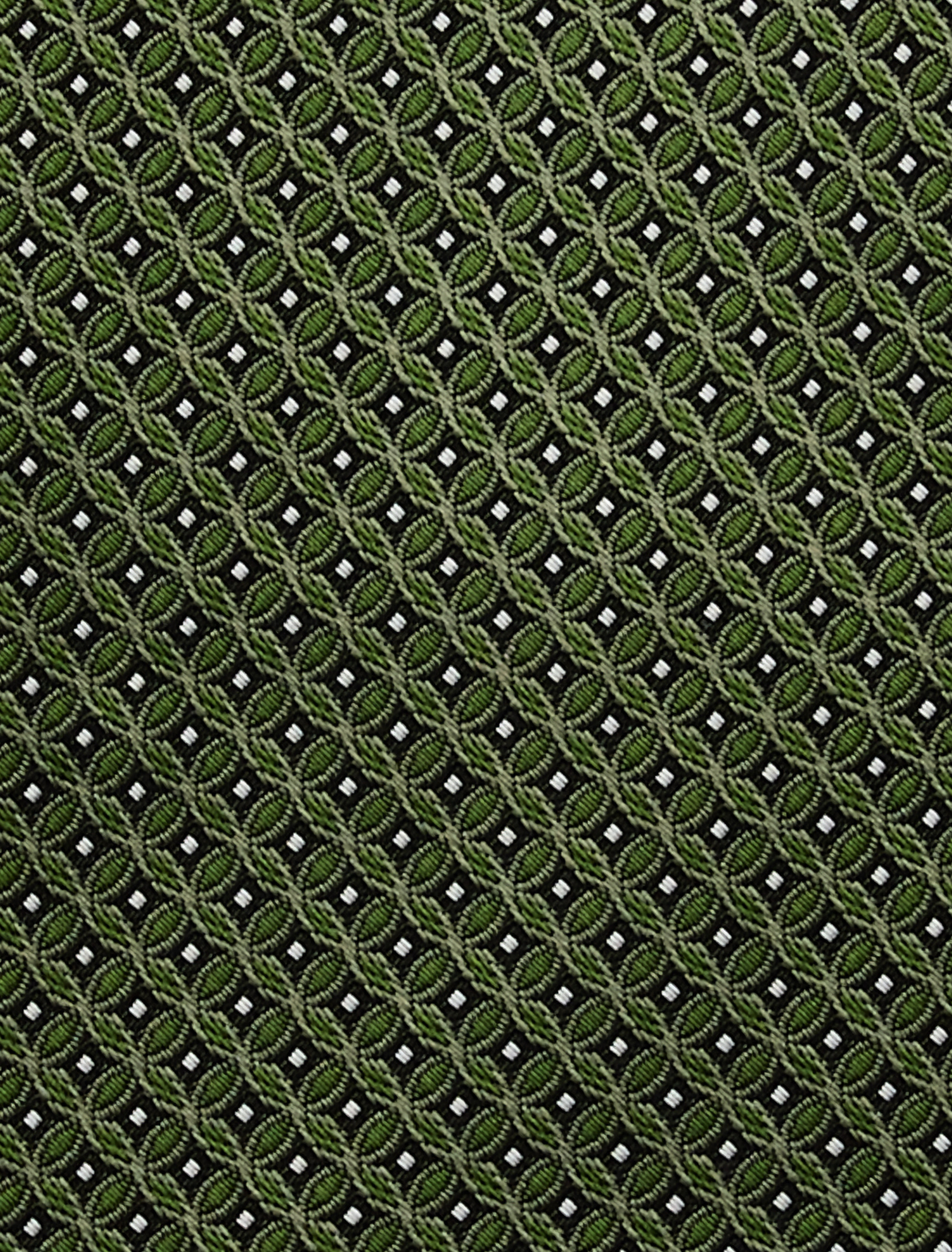 Mini Diamond Medallion Tie