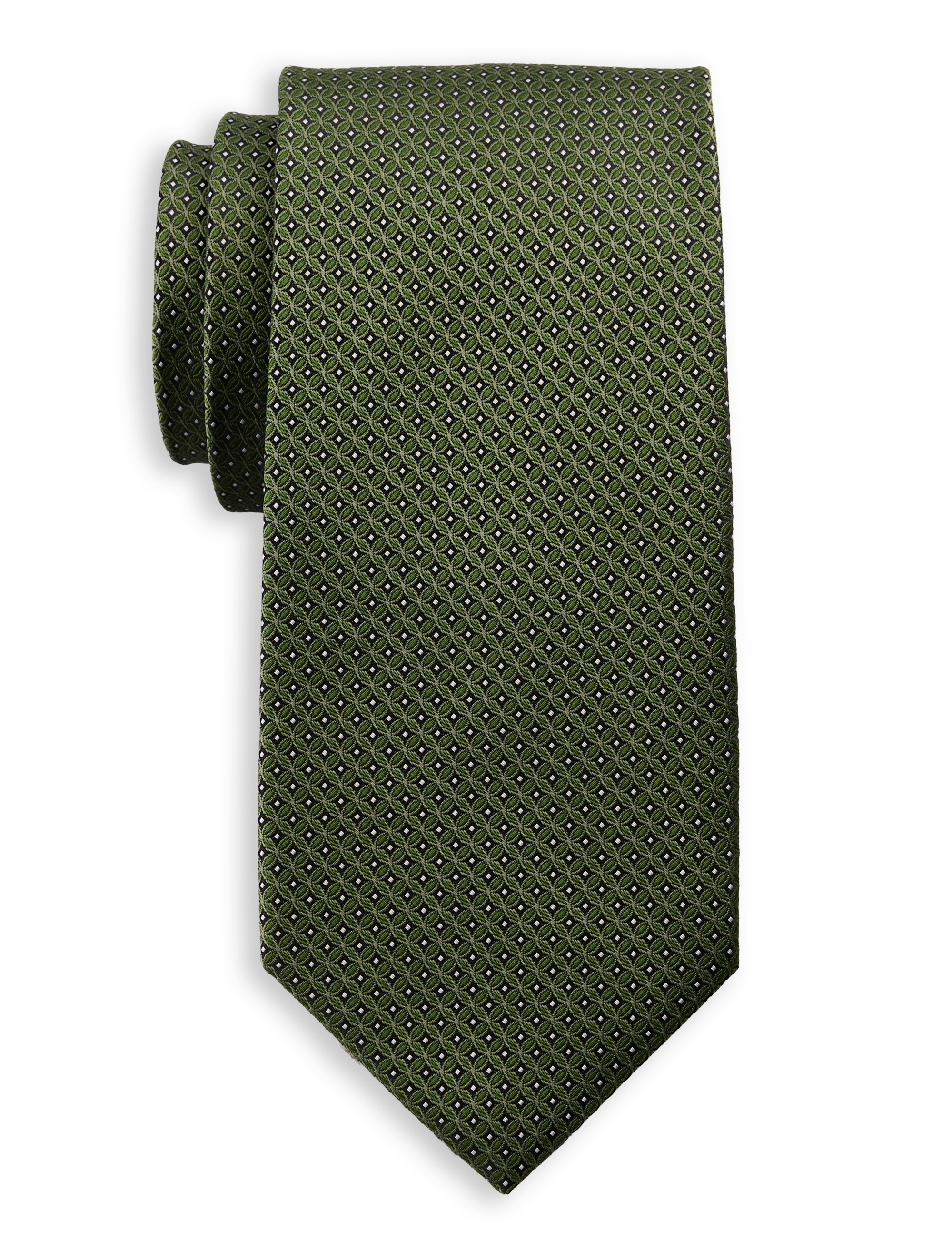 Mini Diamond Medallion Tie