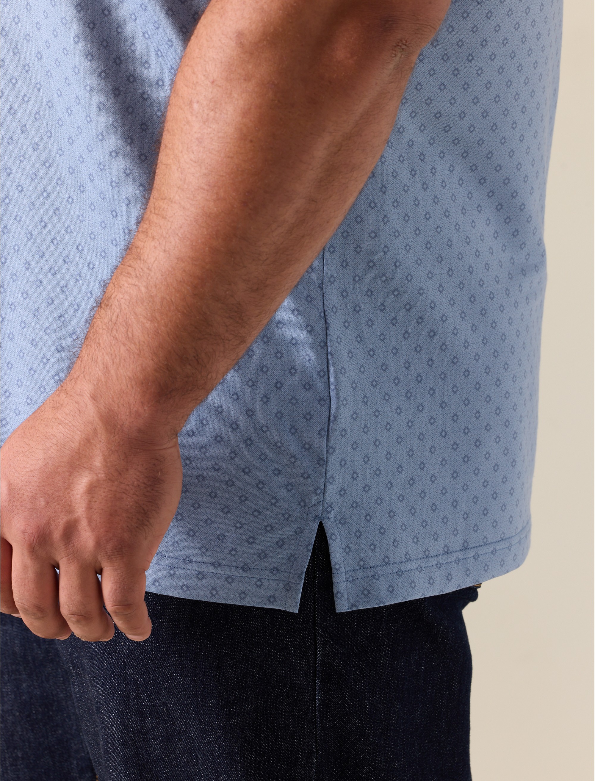 Final Drive Geometric Polo Shirt - thumbnail 7