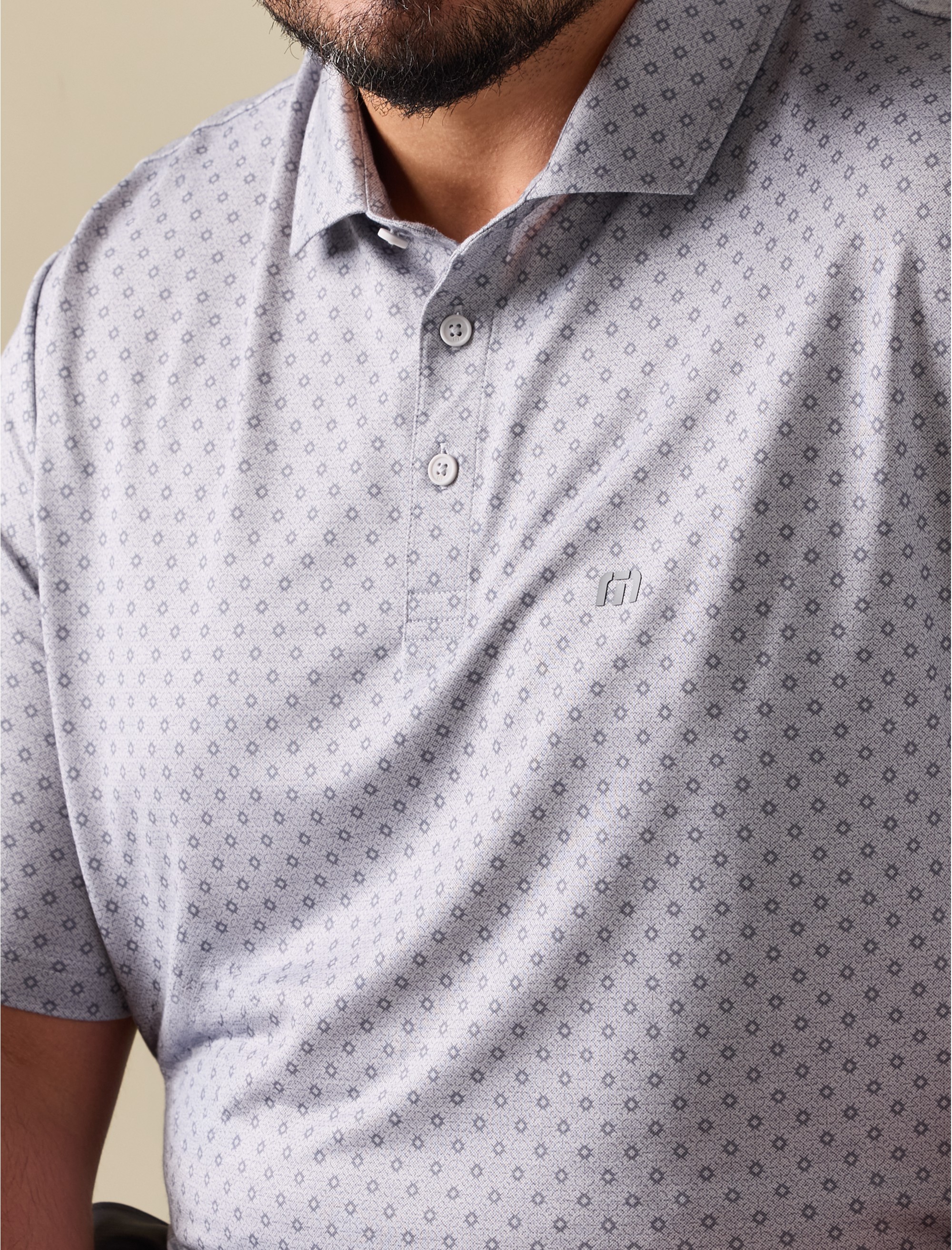 Final Drive Geometric Polo Shirt - thumbnail 3