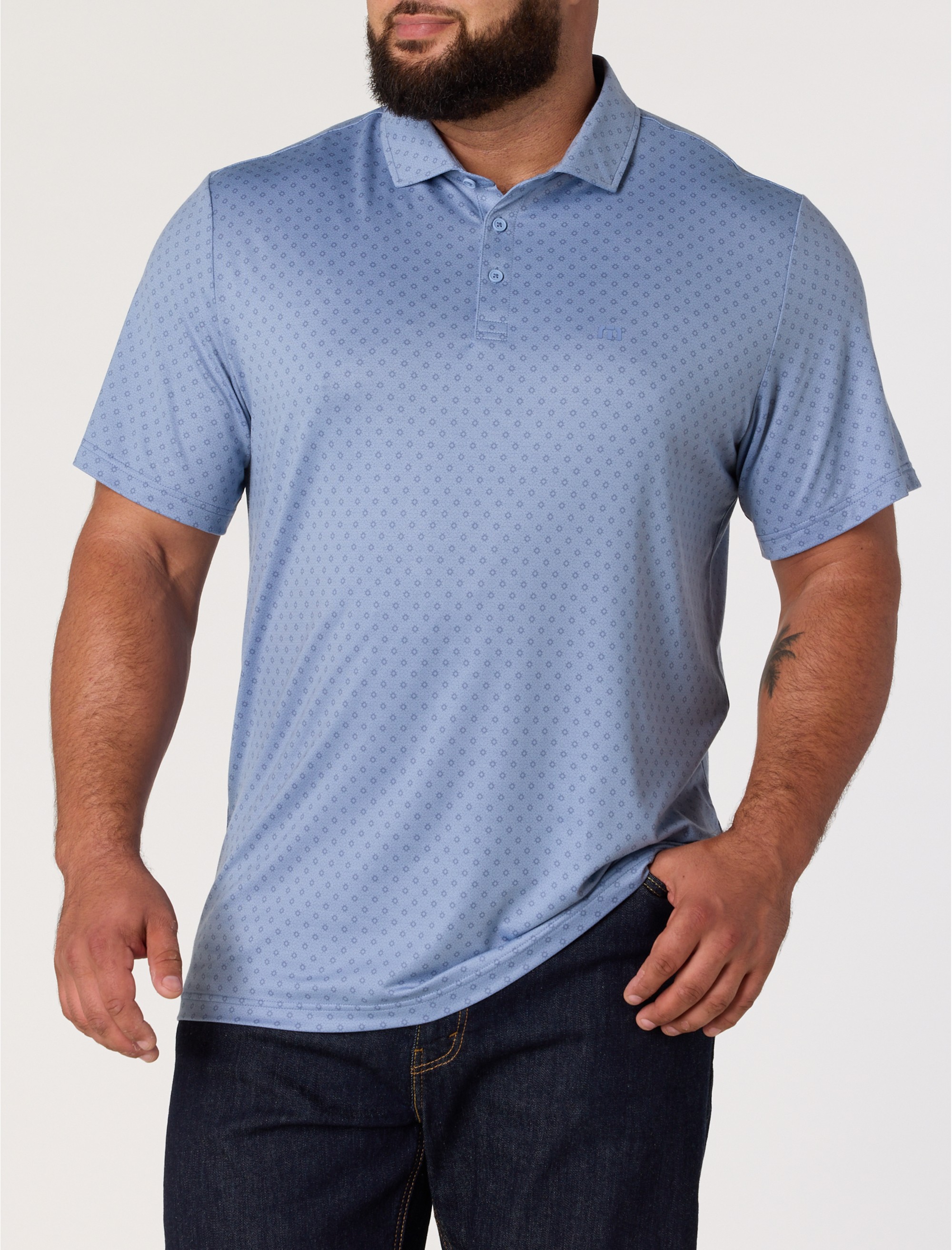 Final Drive Geometric Polo Shirt - thumbnail 4