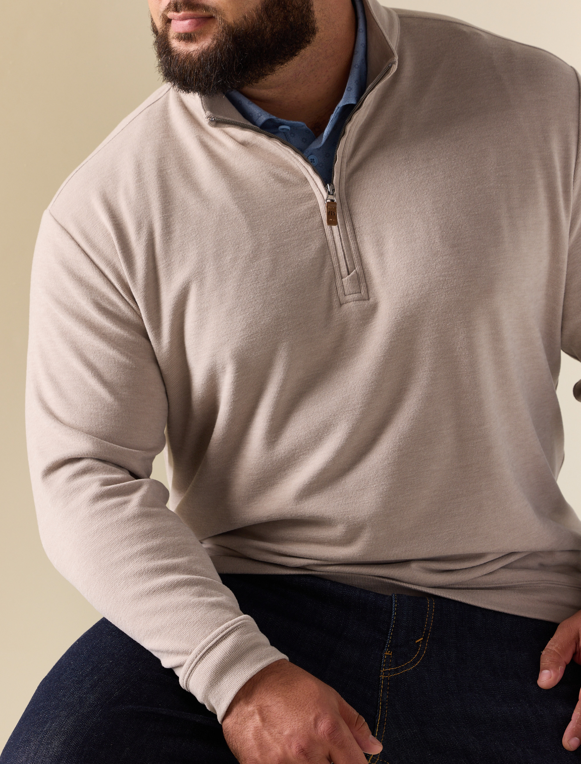 Cloud 1/4-Zip Sweater