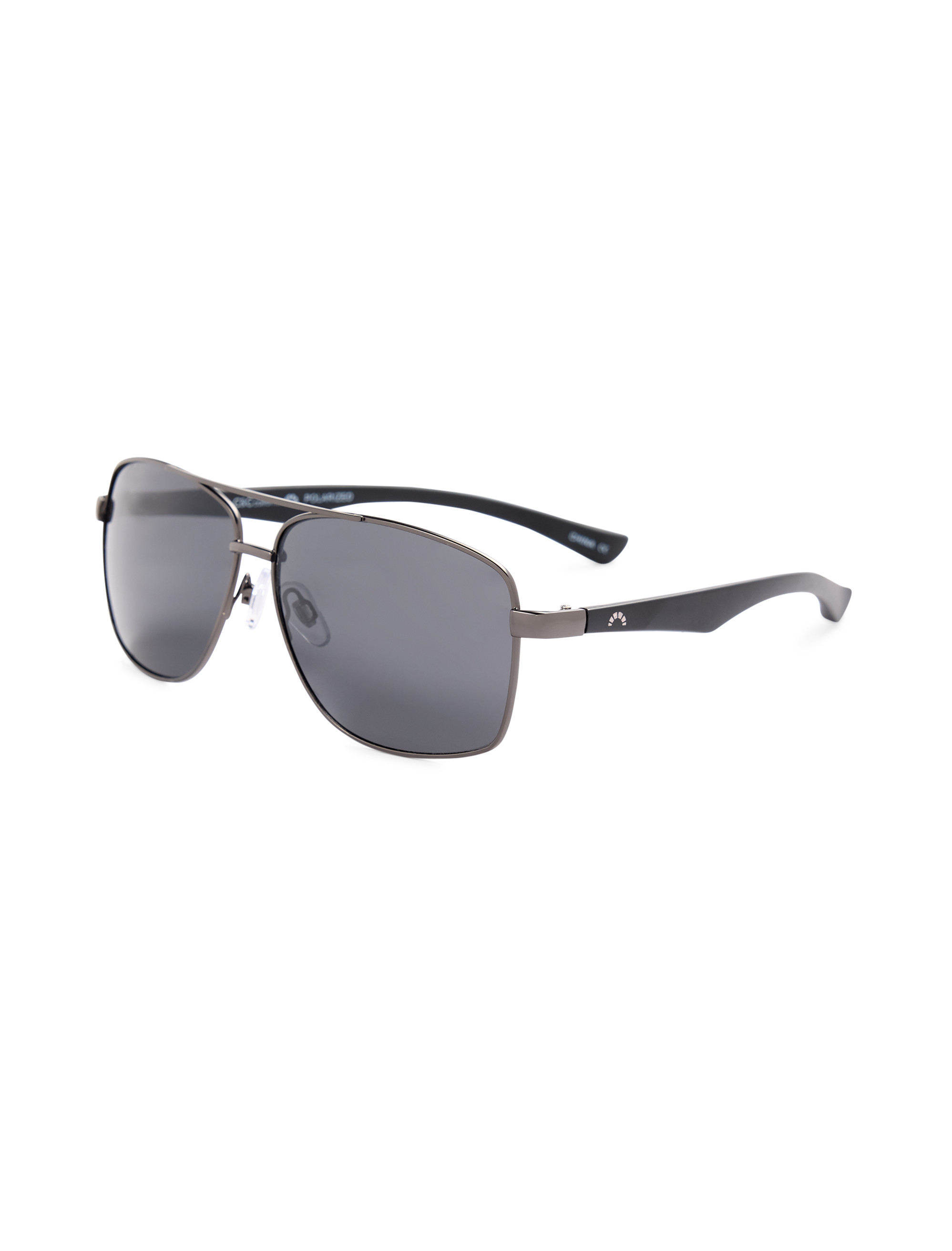 Gunmetal Aviator Sunglasses