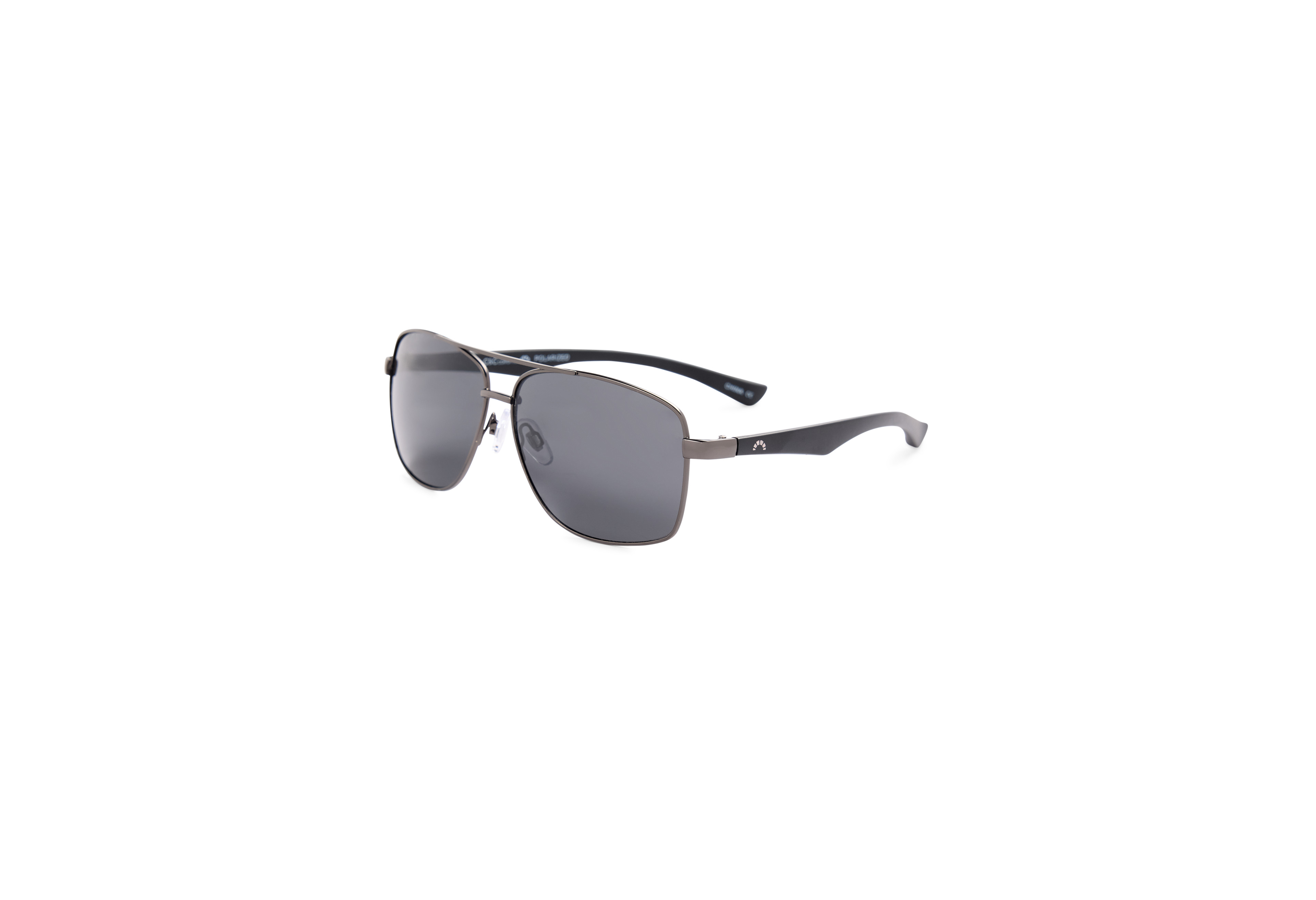 Gunmetal Aviator Sunglasses