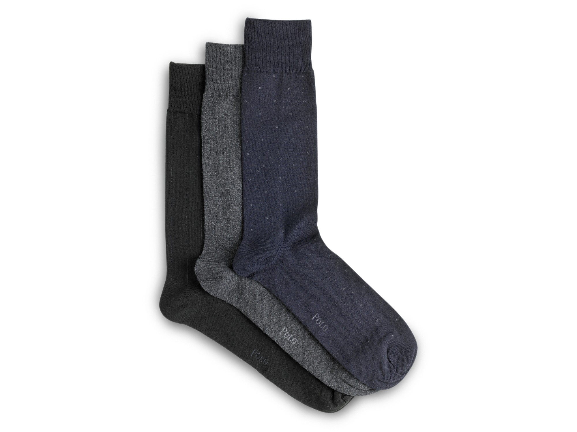 3-pk Patterned Socks