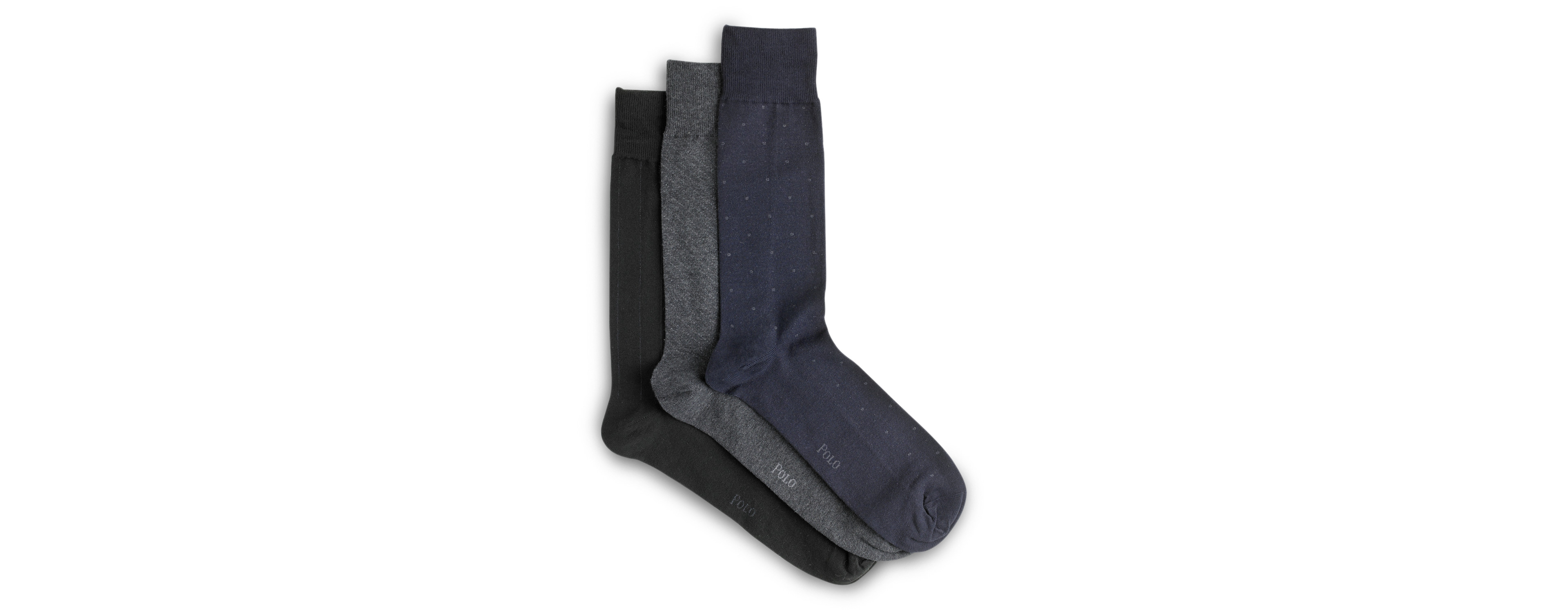 3-pk Patterned Socks