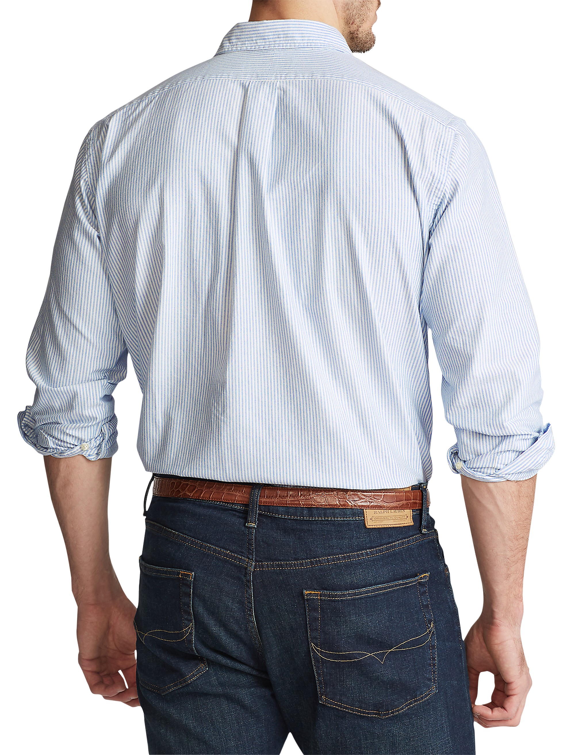 Striped Oxford Sport Shirt - thumbnail 2