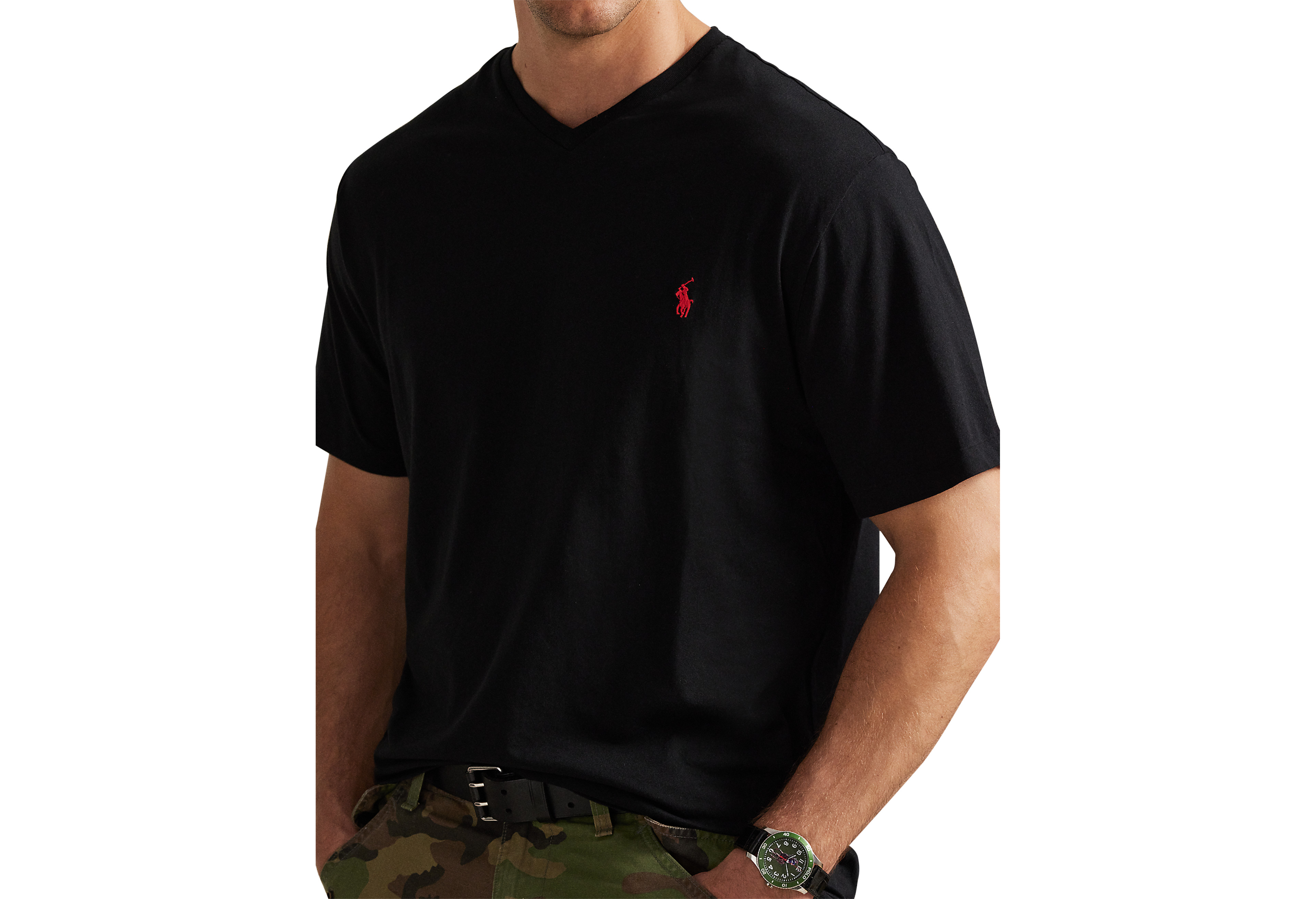 Classic Fit V-Neck T-Shirt