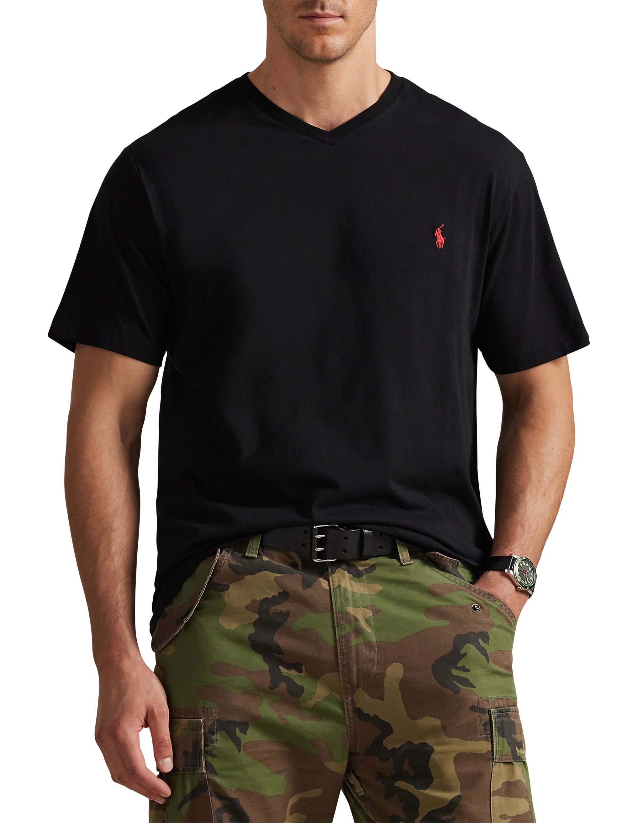 Classic Fit V-Neck T-Shirt