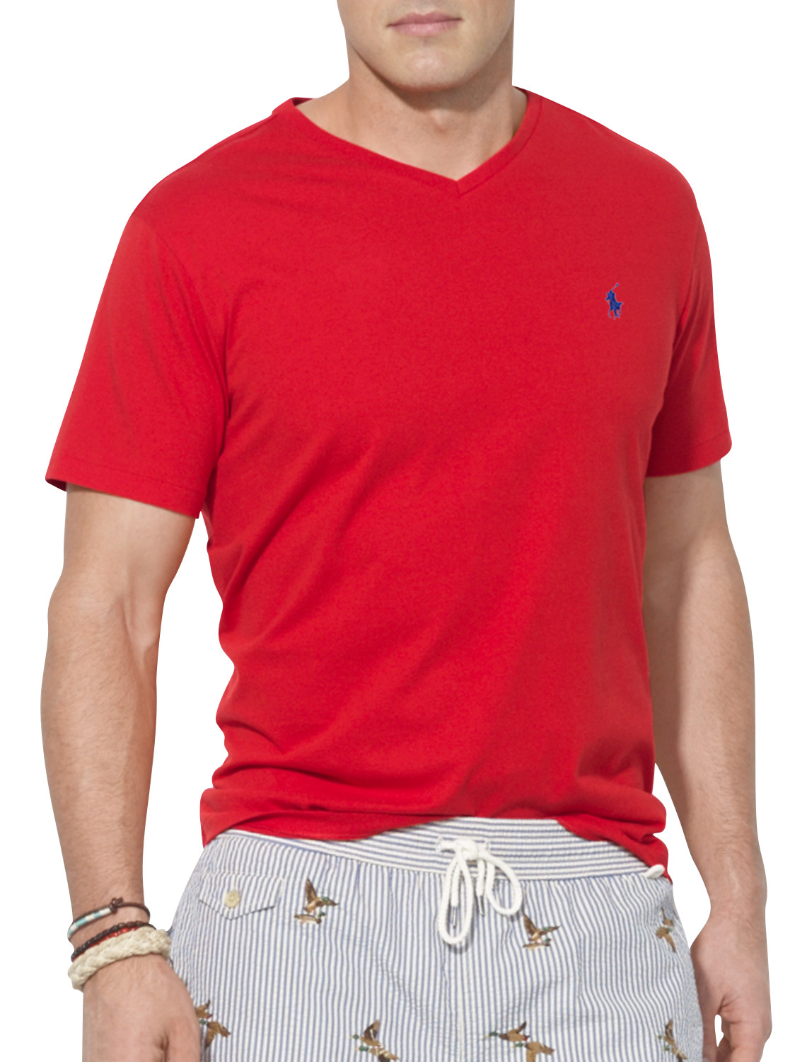Big + Tall | Polo Ralph Lauren V-Neck T-Shirt | DXL